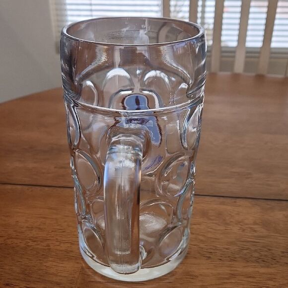 Clear Dimpled Oktoberfest Beer Mug Stein Hofbrauhaus - Picture 3 of 4